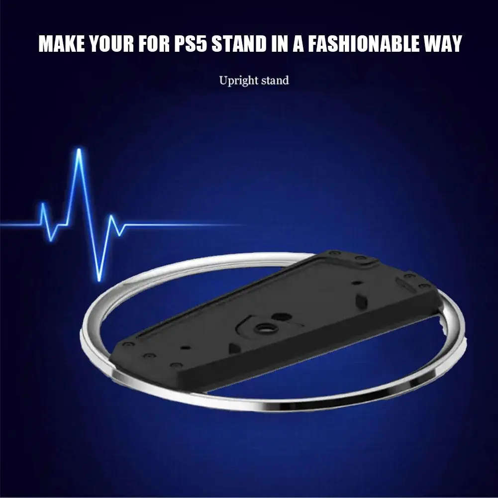 Vertical Stand For PS5 Slim Console Disc And Digital Edition (PS5 Pro compatible)