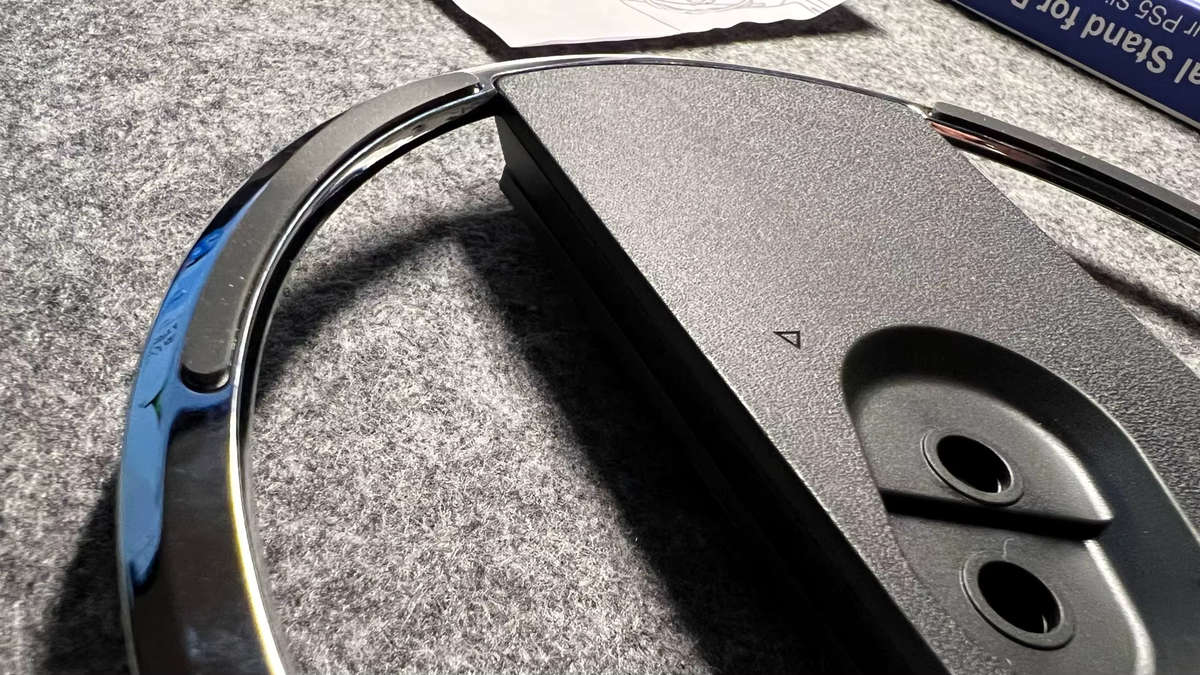 Vertical Stand For PS5 Slim Console Disc And Digital Edition (PS5 Pro compatible)