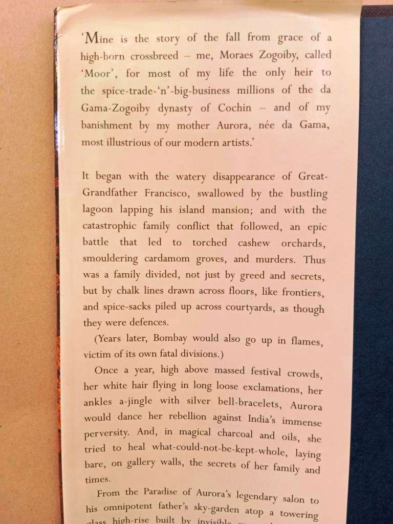 The Moor's Last Sigh, Salman Rushdie