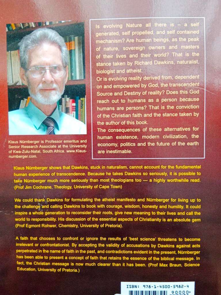 Richard Dawkins' God Delusion - A Repentant Refutation, Klaus Nürnberger