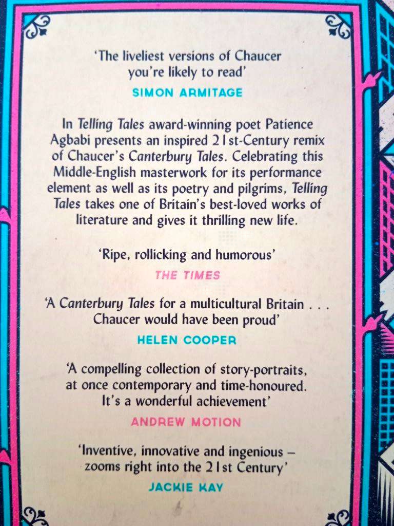 Telling Tales, Patience Agbabi