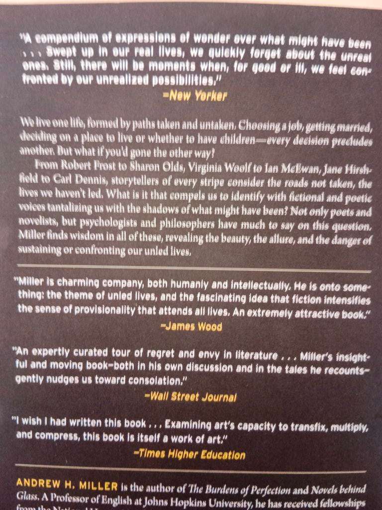 On Not Being Someone Else, Andrew H. Miller