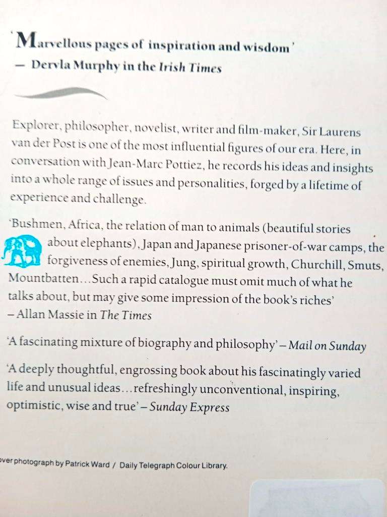 A Walk with a White Bushman, Laurens van der Post