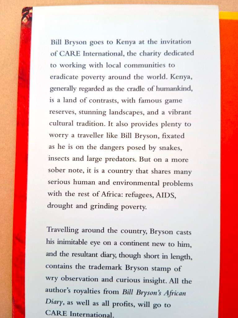 Bill Bryson's African Diary
