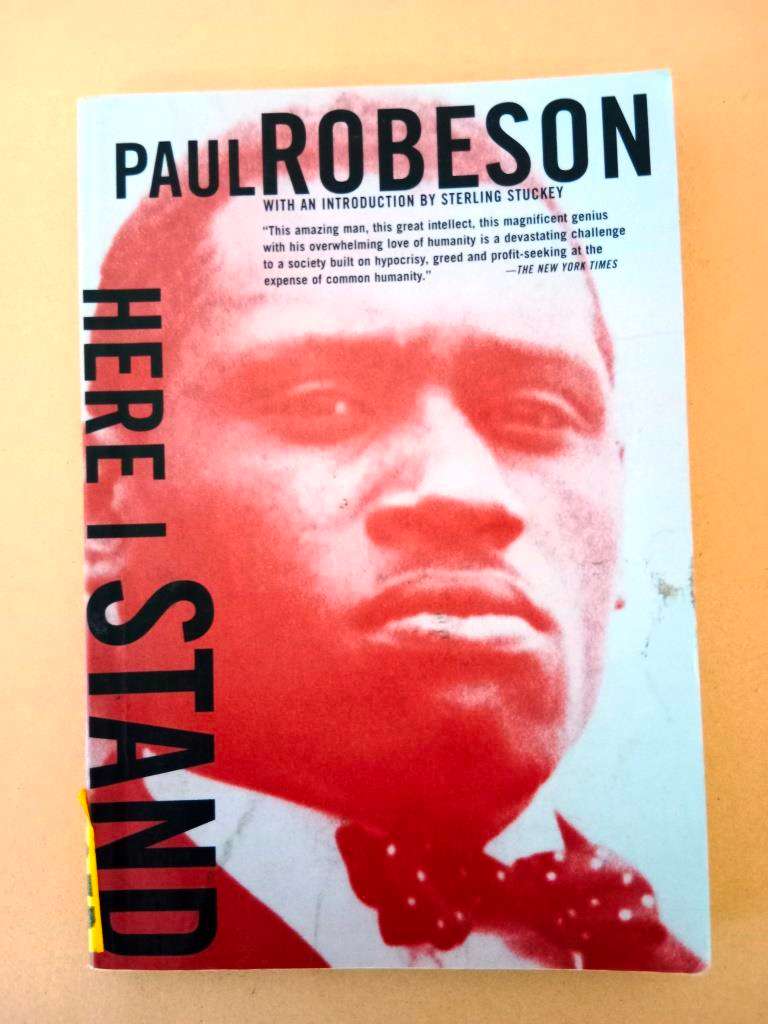 Here I Stand, Paul Robeson