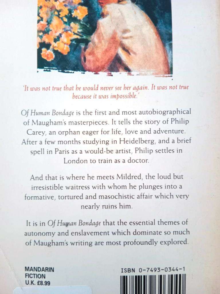 Of Human Bondage, W. Somerset Maugham