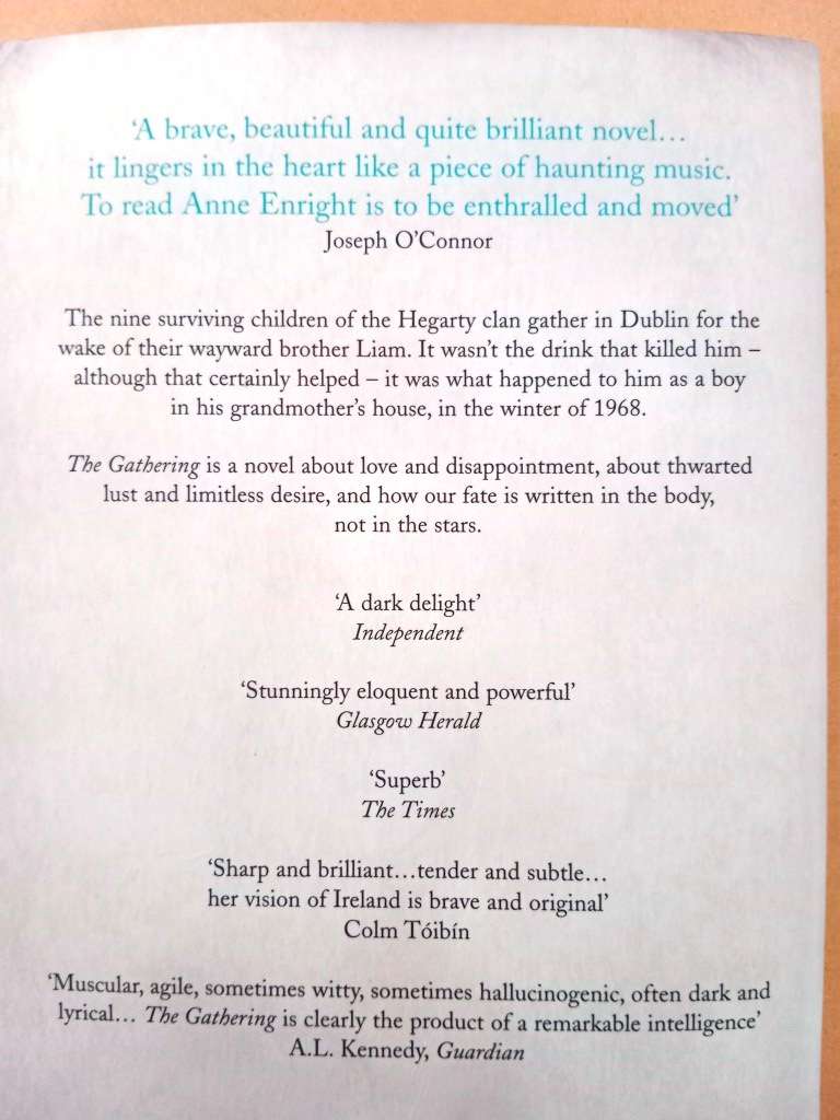 The Gathering, Anne Enright