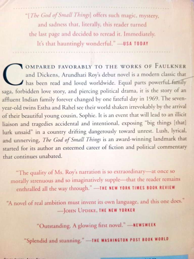 The God of Small Things, Arundhati Roy