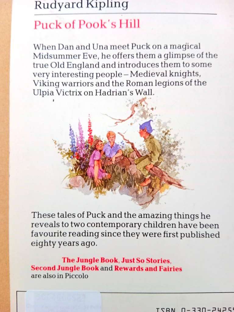 Puck of Pook's Hill, Rudyard Kipling