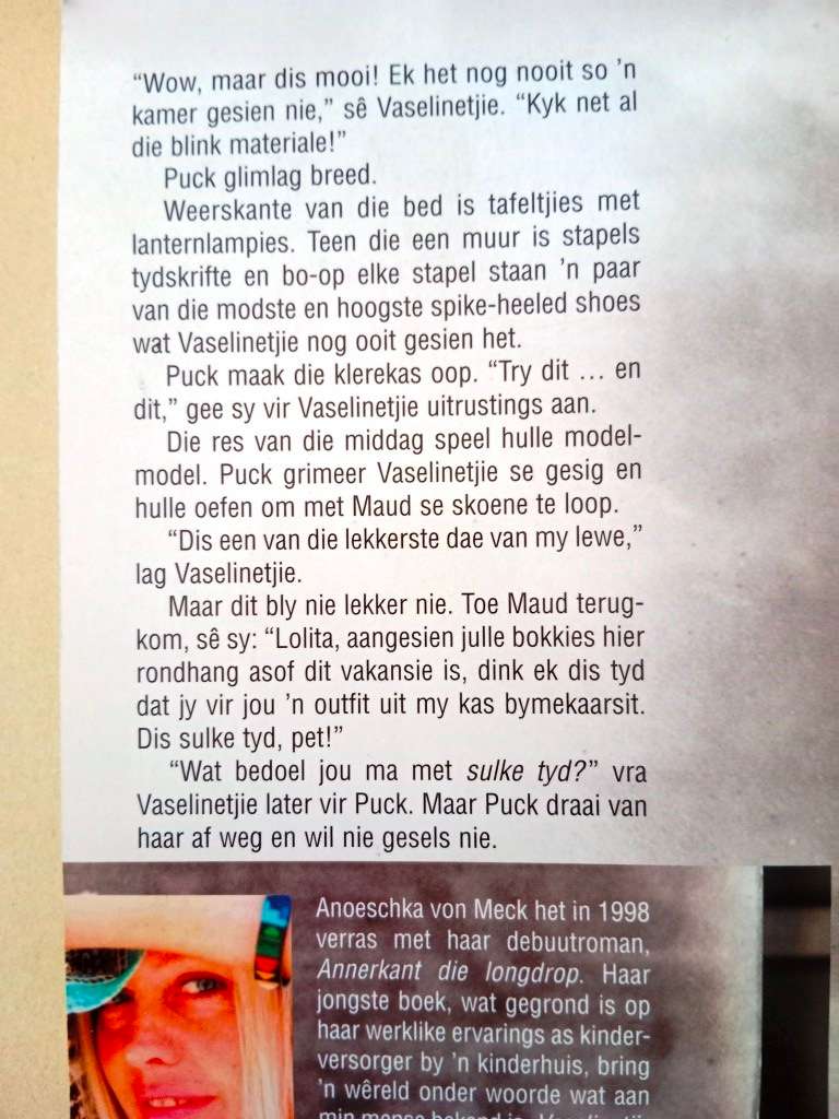 Vaselinetjie, Anoeschka von Meck