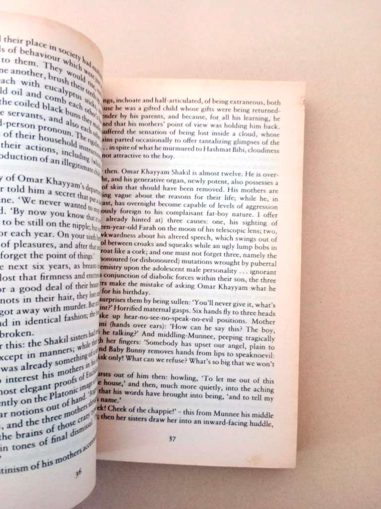 Shame, Salman Rushdie