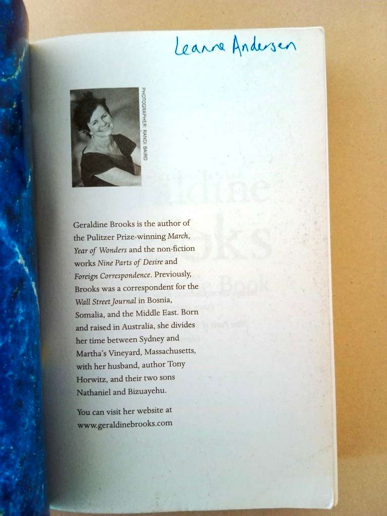 People of the Book, Geraldine Brooks