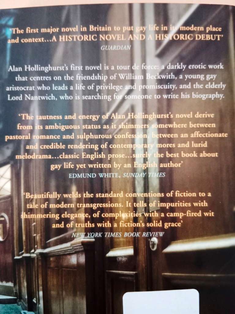 The Swimming-Pool Library, Alan Hollinghurst