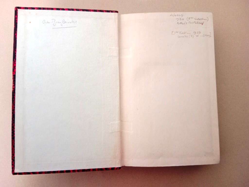 Decline and Fall, Evelyn Waugh [Vintage copy, first edition, 5th printing]