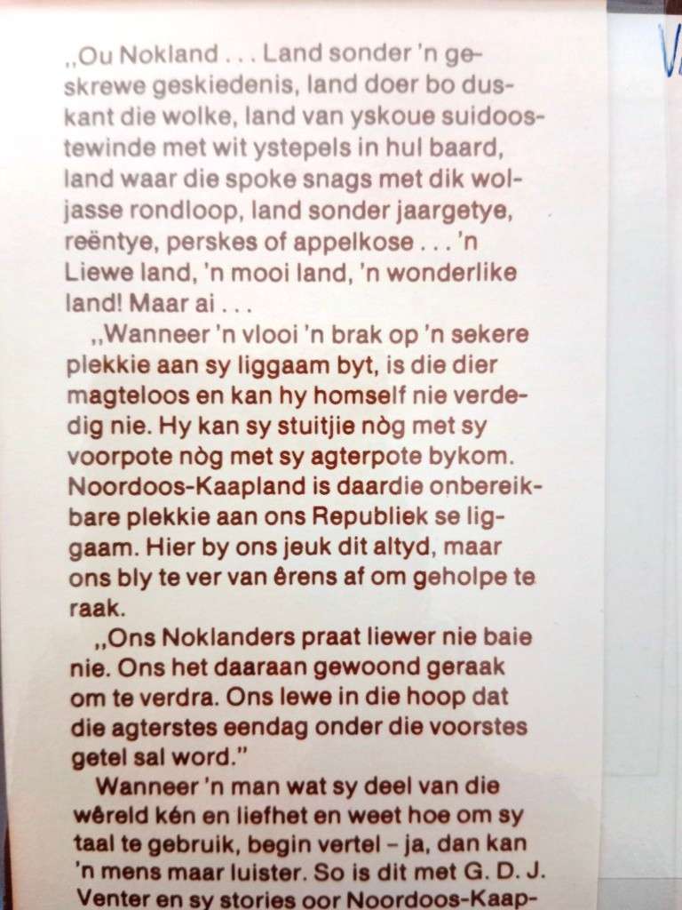 Noklander, G.D.J. Venter