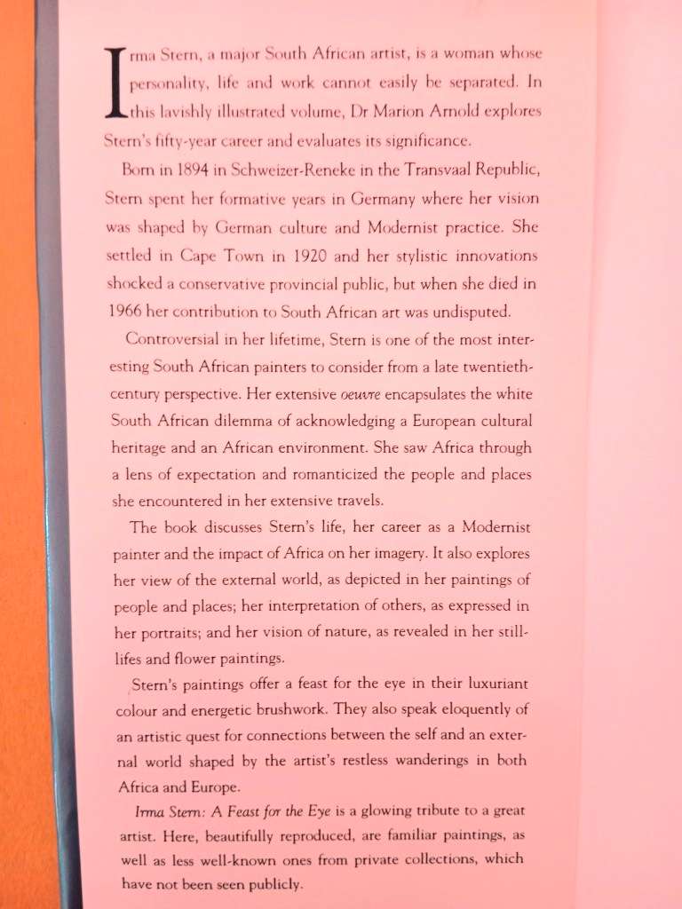 Irma Stern - A Feast for the Eye, Marion Arnold