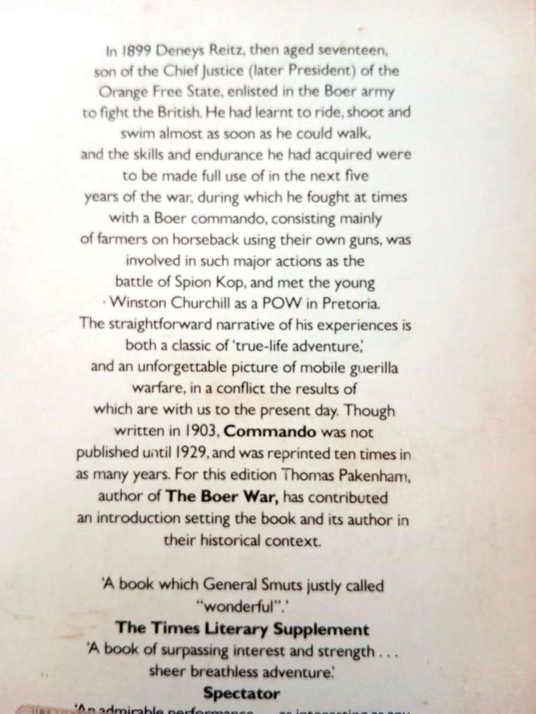 Commando - A Boer Journal of the Boer War, Deneys Reitz