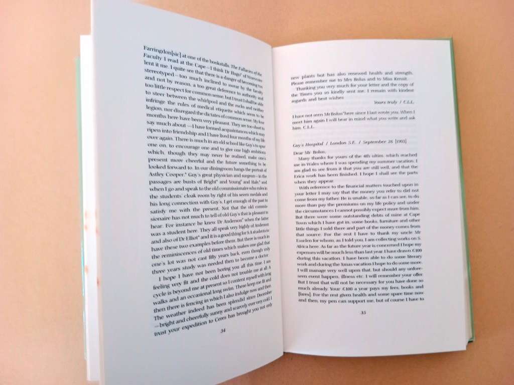 Dear Dr Bolus, C. Louis Leipoldt [Letters]