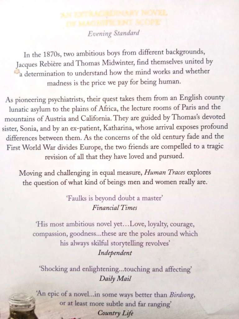 Human Traces, Sebastian Faulks