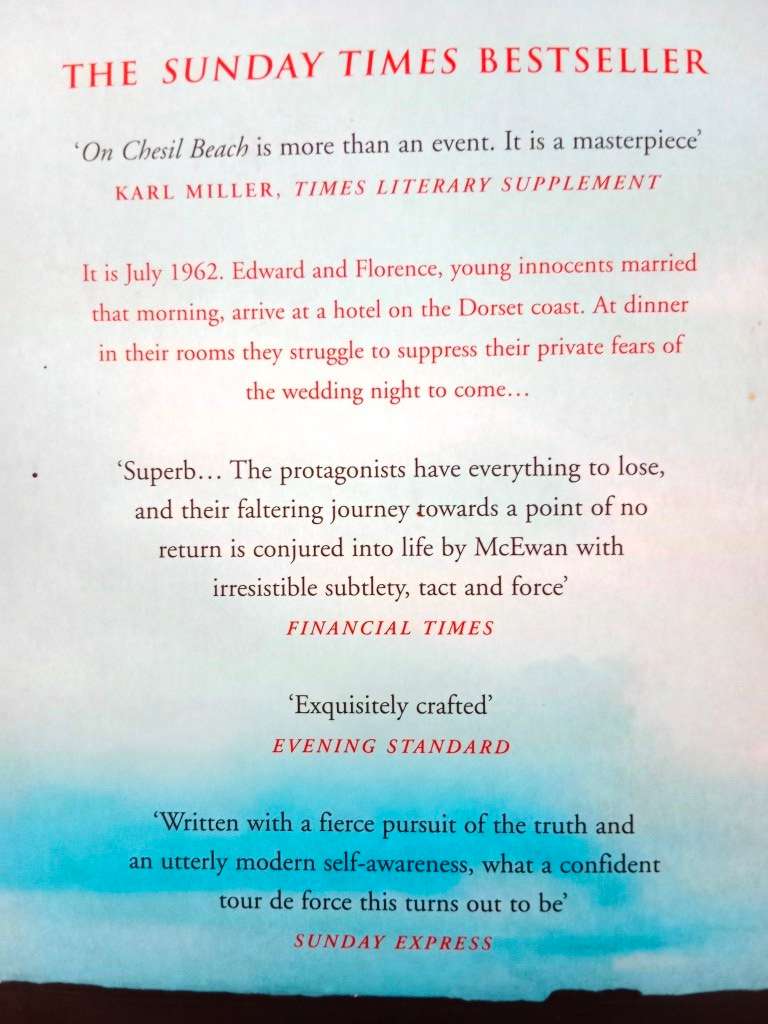 On Chesil Beach, Ian McEwan