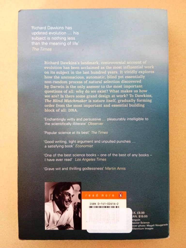 The Blind Watchmaker, Richard Dawkins