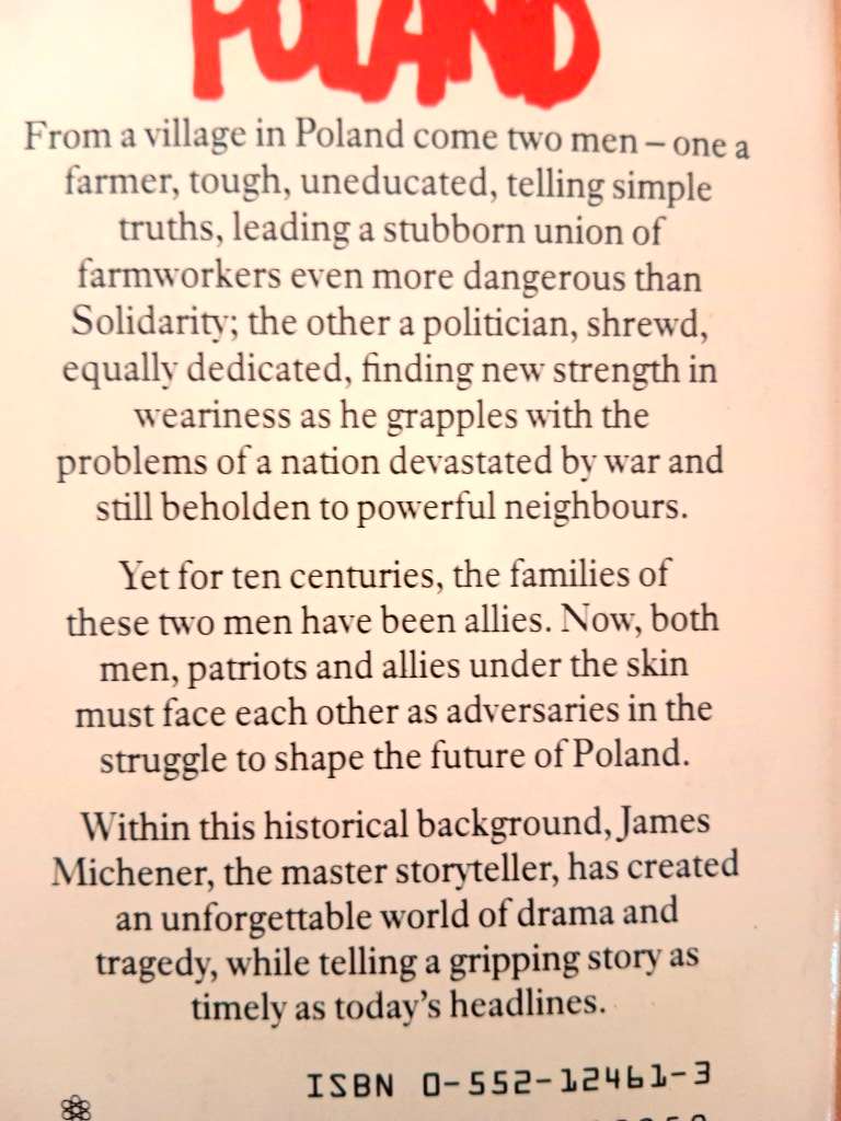 Poland, James A. Michener