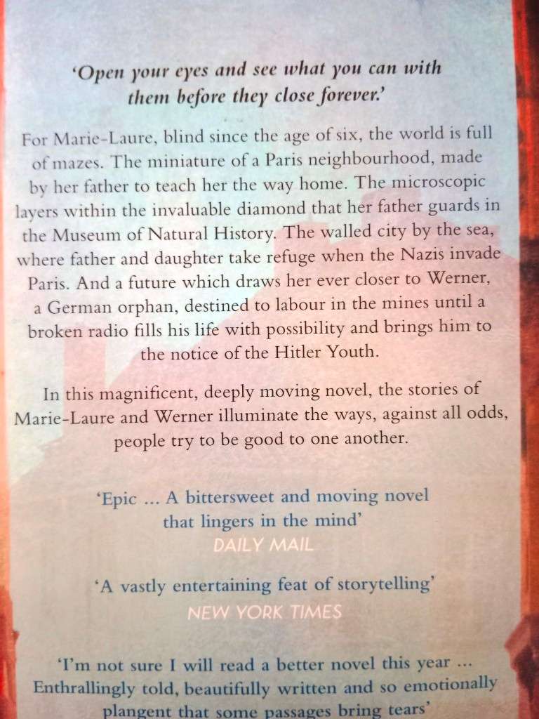 All The Light We Cannot See, Anthony Doerr