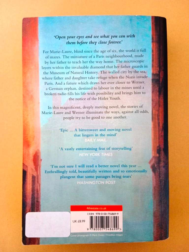 All The Light We Cannot See, Anthony Doerr