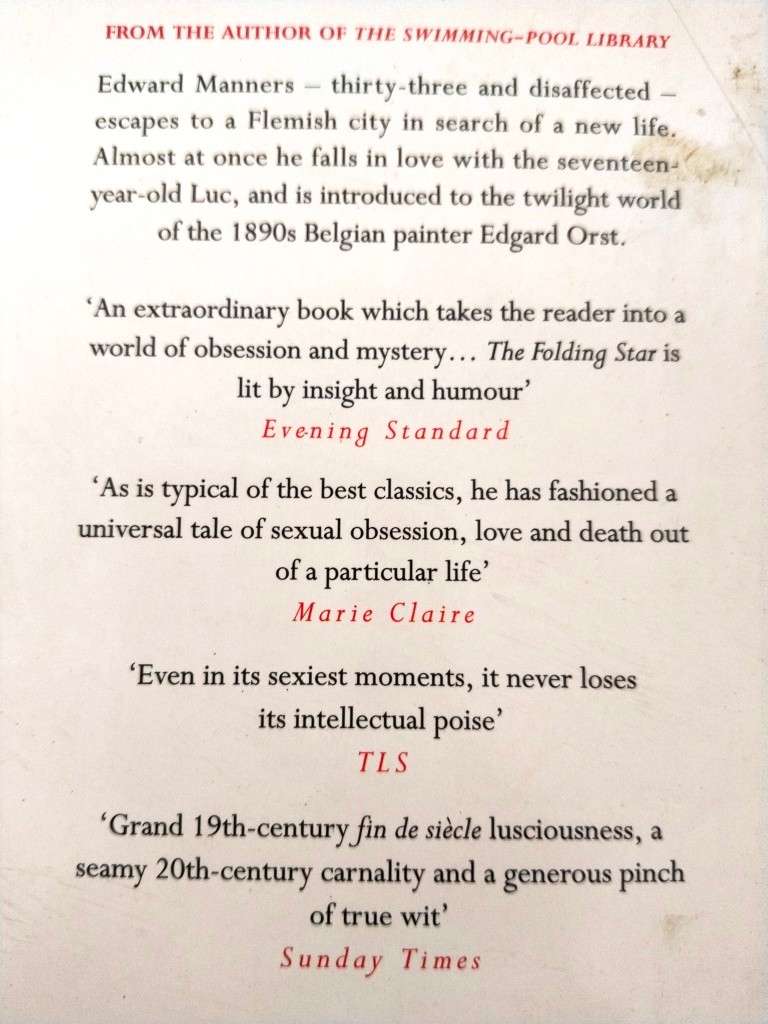 The Folding Star, Alan Hollinghurst