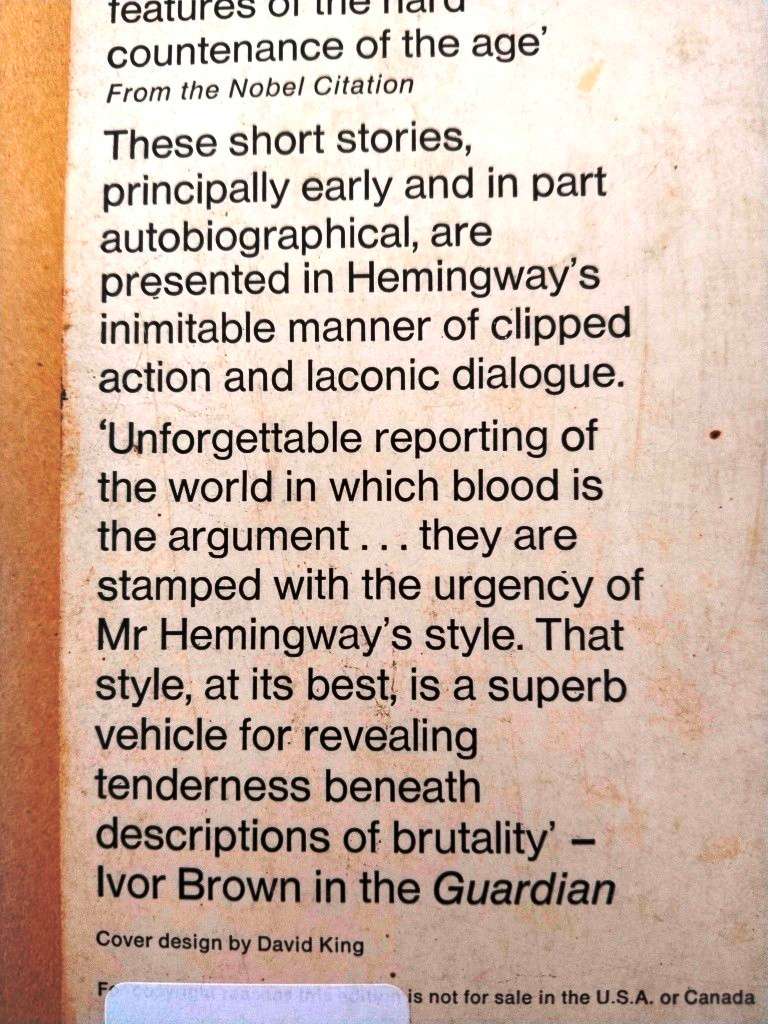 The Snows of Kilimanjaro, Ernest Hemingway