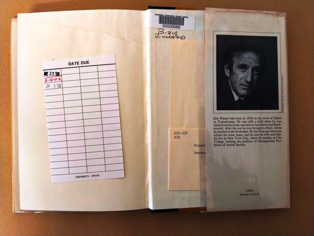 Messengers of God - Biblical Portraits and Legends, Elie Wiesel