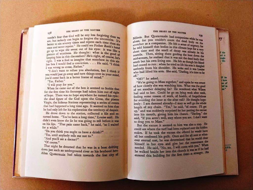 The Heart of the Matter, Graham Greene