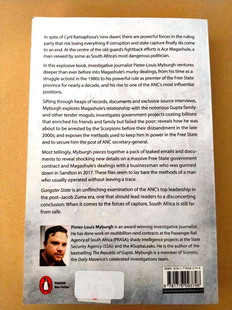 Gangster State, Pieter-Louis Myburgh