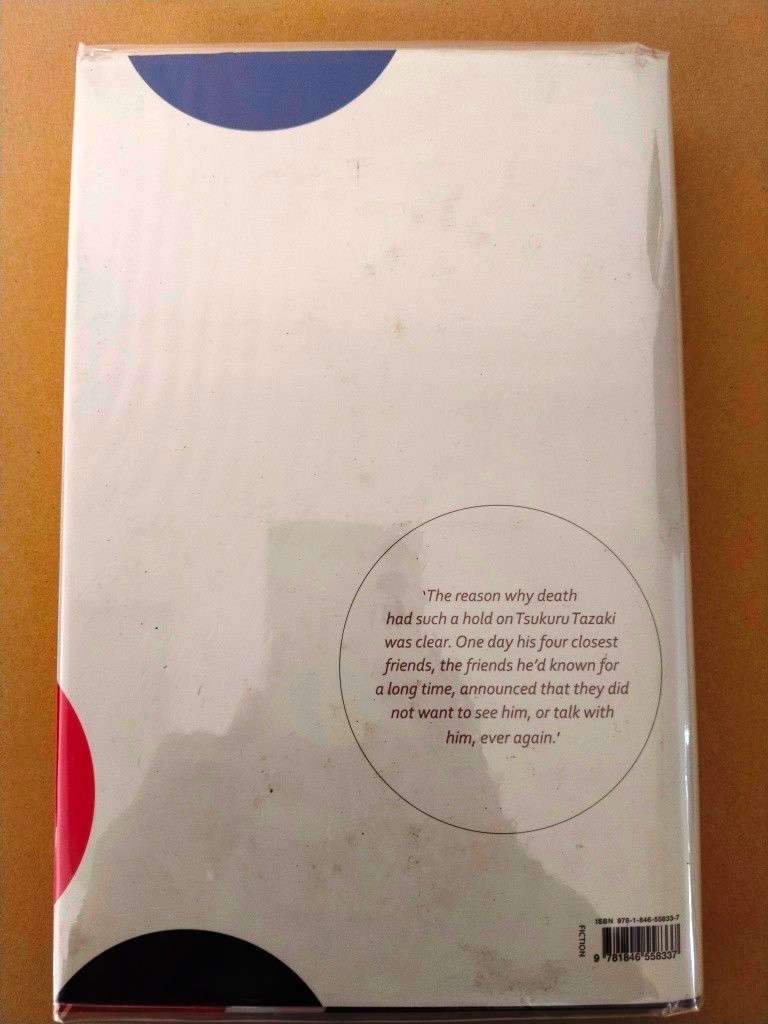 Colorless Tsukuru Tazaki and his Years of Pilgrimage, Haruki Murakami