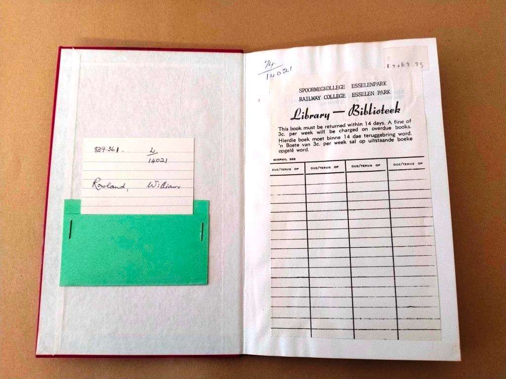 Die Huis waar ek woon, William Rowland ['n digbundel]