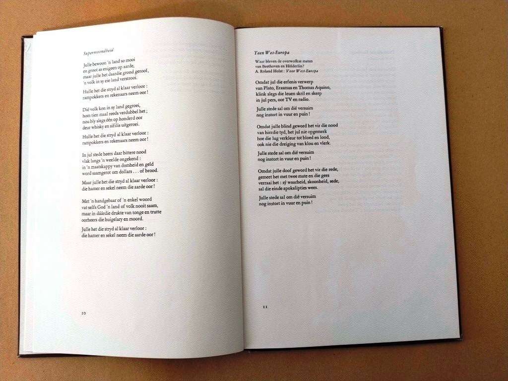 Opvlugte en Opdragte, W.E.G. Louw ['n digbundel]