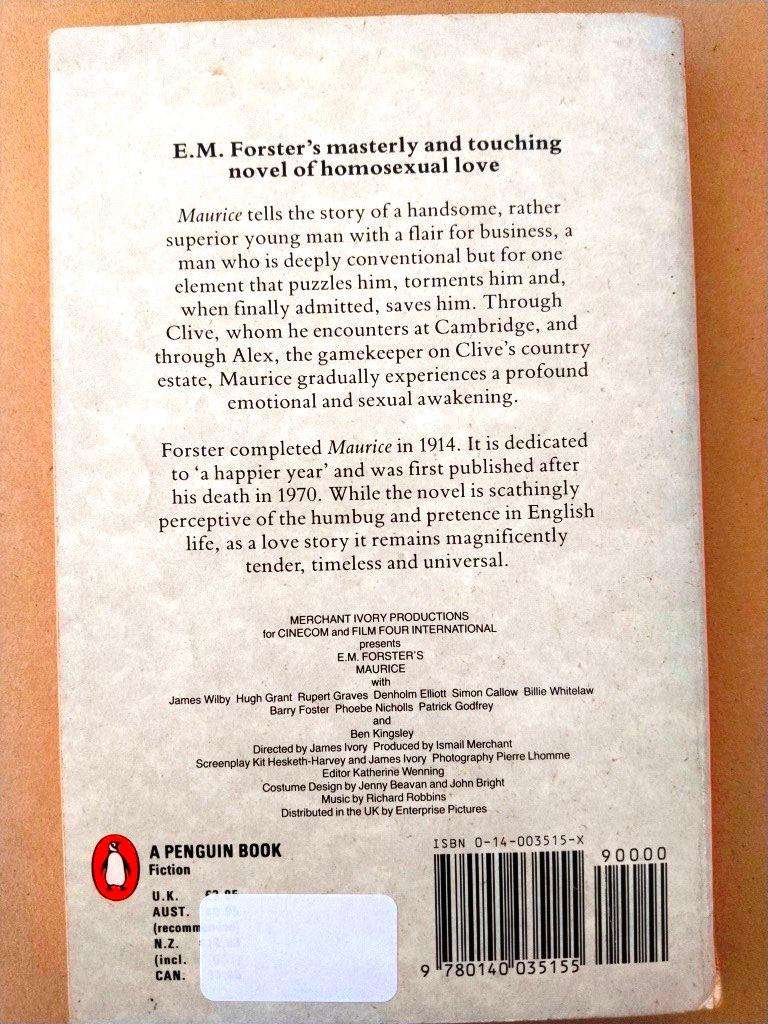 Maurice, E.M. Forster