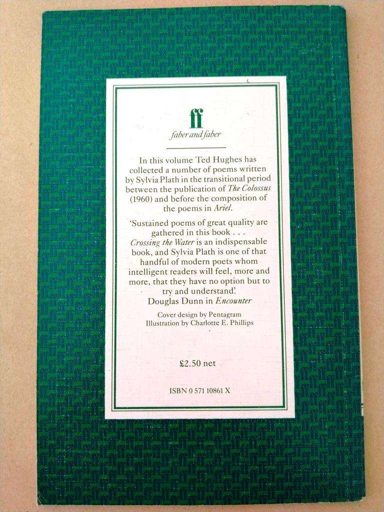 Crossing the Water, Sylvia Plath