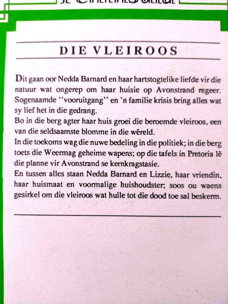 Die Vleiroos, Pieter-Dirk Uys ['n toneelstuk]