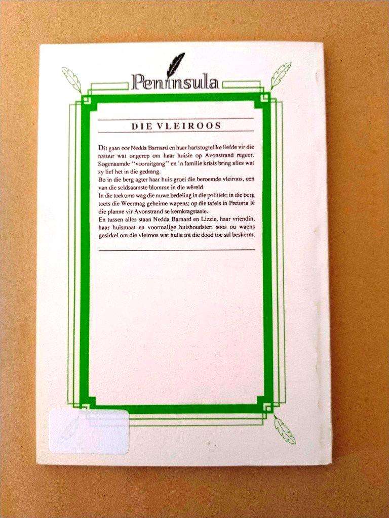 Die Vleiroos, Pieter-Dirk Uys ['n toneelstuk]