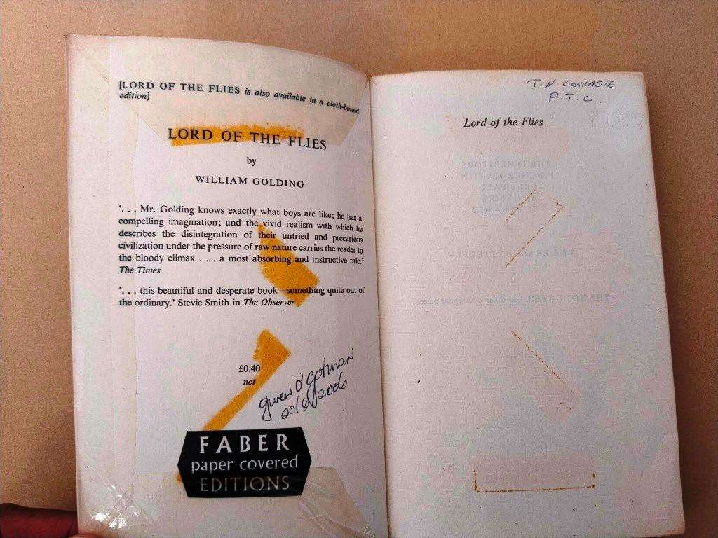 Lord of the Flies, William Golding