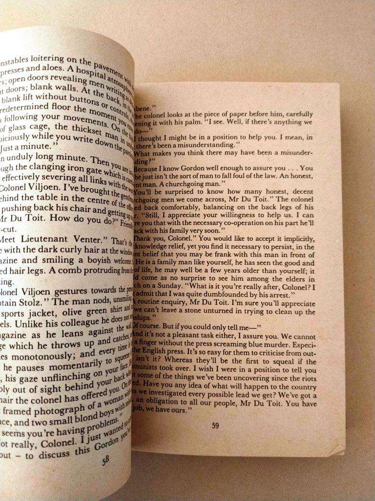 A Dry White Season, André Brink