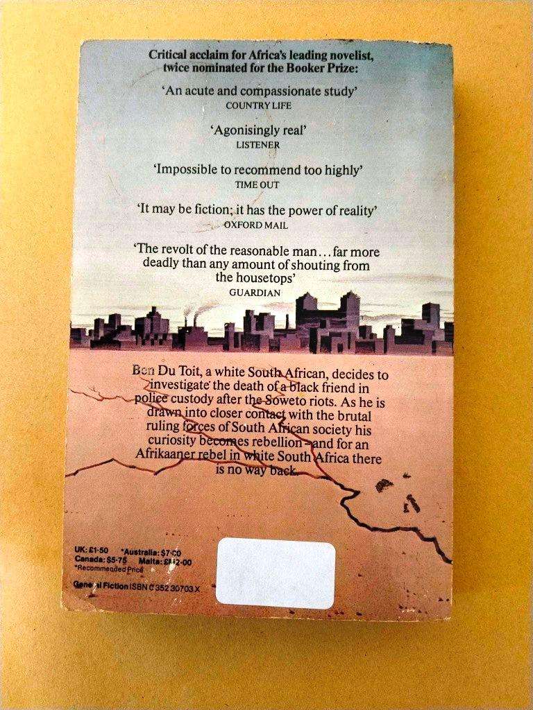 A Dry White Season, André Brink