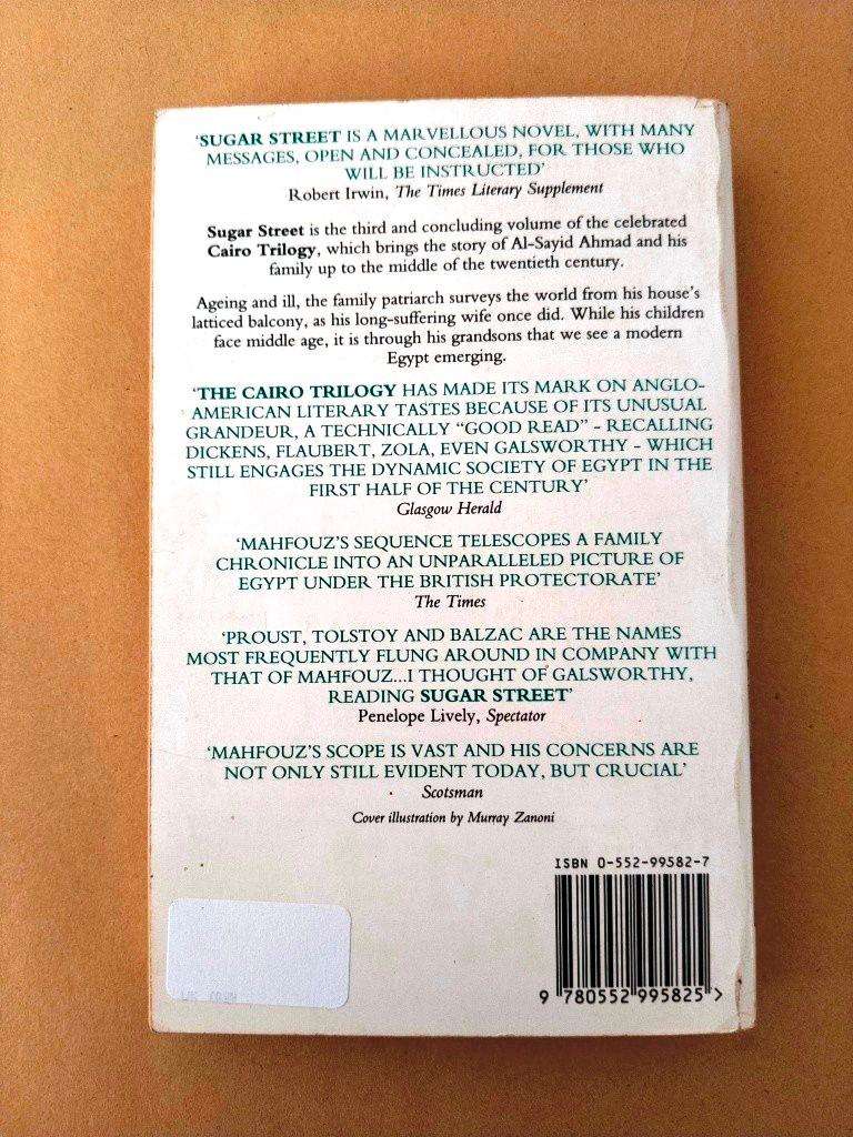 Sugar Street, Naguib Mahfouz