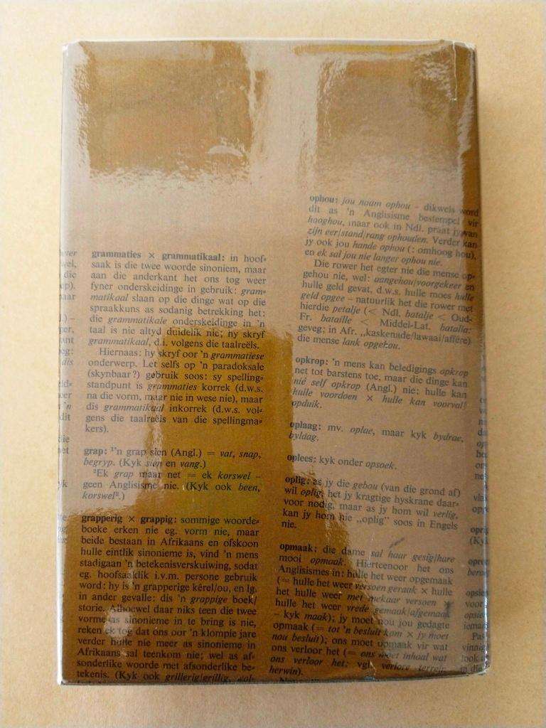 Die Korrekte Woord, H.J.J.M van der Merwe