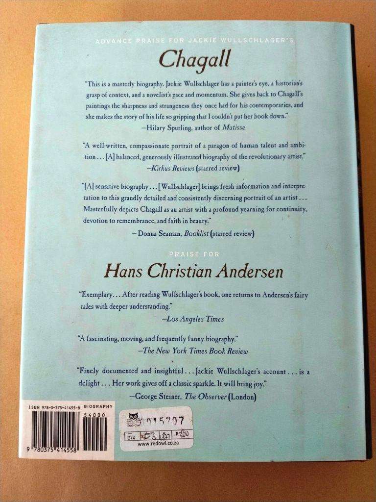 Chagall - A Biography, Jackie Wullschlager