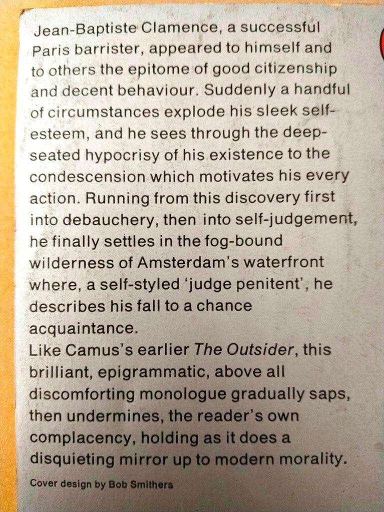 The Fall, Albert Camus