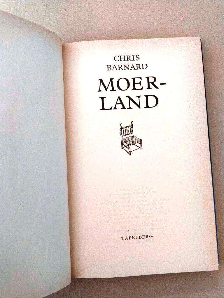 Moerland, Chris Barnard [eerste uitgawe]
