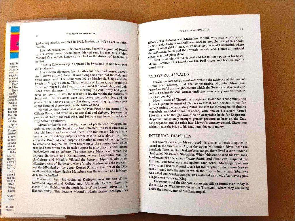 A History of Swaziland, J.S.M Matsebula