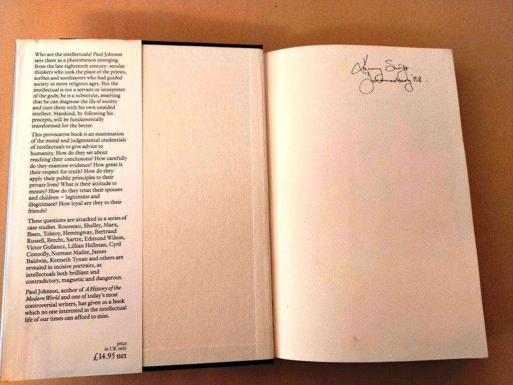 Intellectuals, Paul Johnson